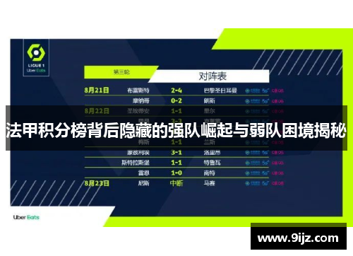 法甲积分榜背后隐藏的强队崛起与弱队困境揭秘
